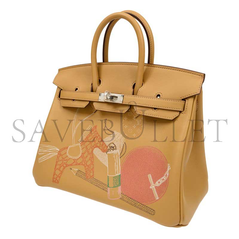 H**me5 master birkin 25 swift palladium hardware (25*20*13cm)